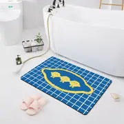 Cartoon Non-Slip Quick Absorbent Bathroom Mat (1pc)