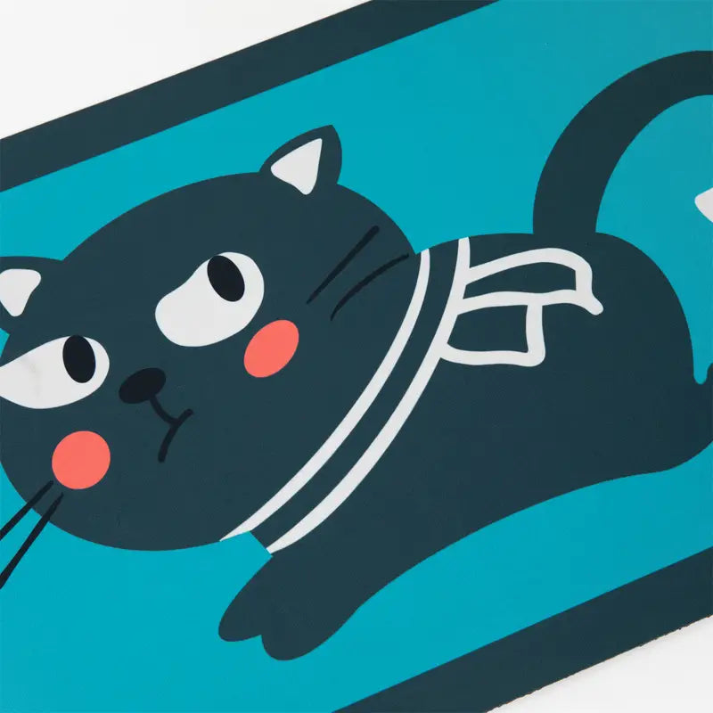Cartoon Cat Pattern Non-slip Bathroom Floor Mat