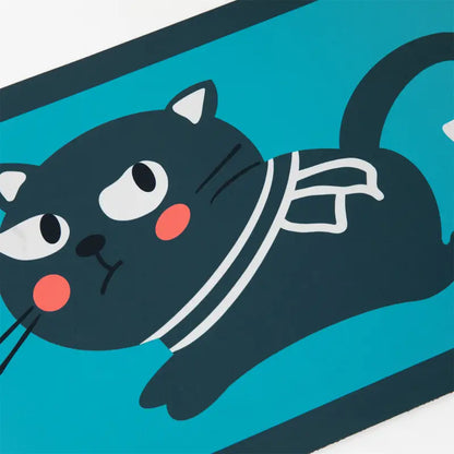 Cartoon Cat Pattern Non-slip Bathroom Floor Mat