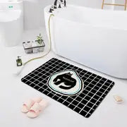 Cartoon Non-Slip Quick Absorbent Bathroom Mat (1pc)