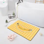 Cartoon Non-Slip Quick Absorbent Bathroom Mat (1pc)