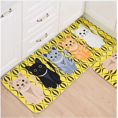 Kitchen, Bathroom, Bedroom Non-Slip Floor Mats
