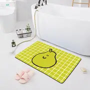Cartoon Non-Slip Quick Absorbent Bathroom Mat (1pc)