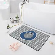 Cartoon Non-Slip Quick Absorbent Bathroom Mat (1pc)